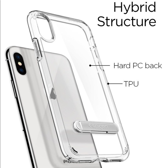 Spigen Ultra Hybrid S iPhone X Case - Picture 3 of 6